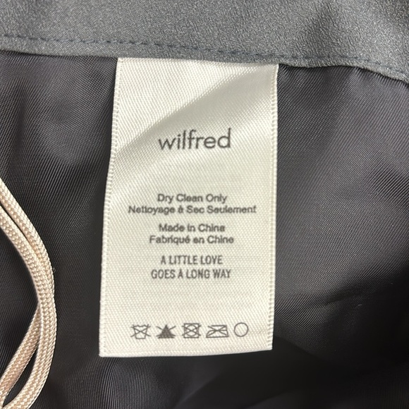 Aritzia Wilfred Dorine Wrap Front Skirt - Picture 8 of 9